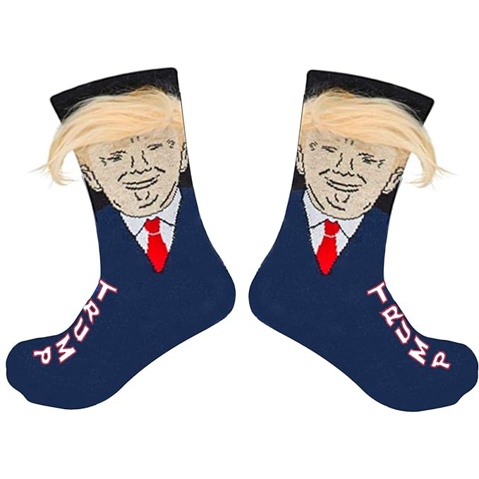 Funny socks, Trump socks trump 2024 novelty trump merchandise