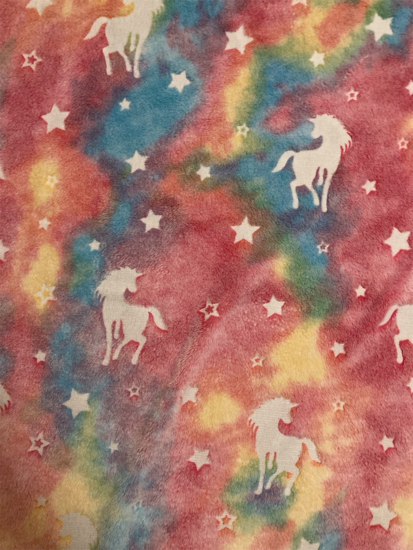Glow in The Dark Blanket Unicorns Gifts for Girls