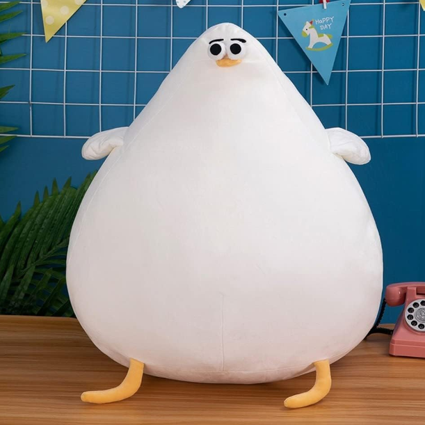 Seagull Throw Pillows, Plush Stuffed Sleeping Pillow Doll Kids Toy (60cm)