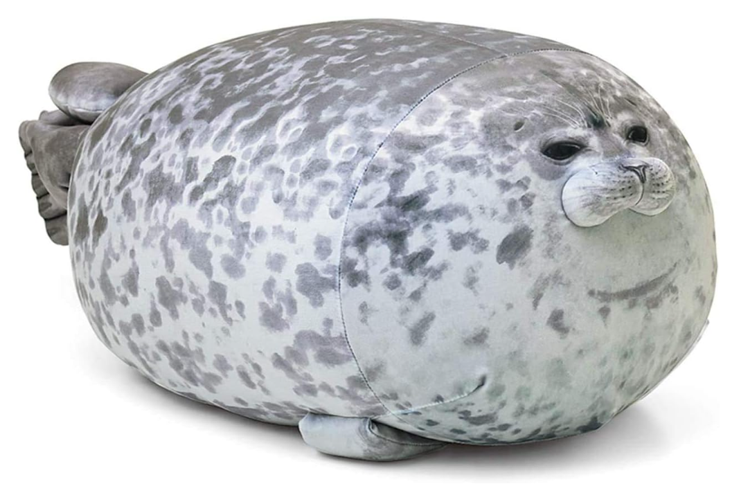 Seal Pillow, Stuffed Cotton Plush Animal Toy