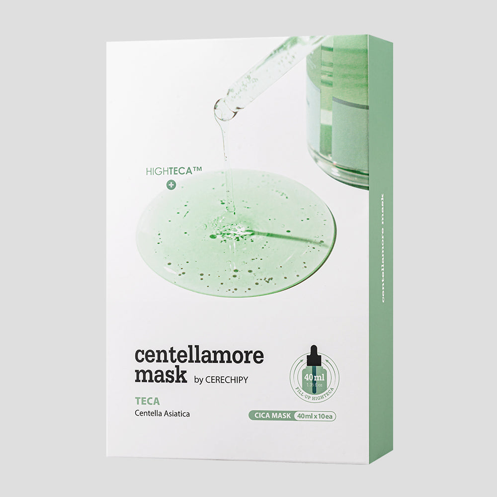 [CERECHIPY] centellamore mask (10 sheets), MSRP $40 USD
