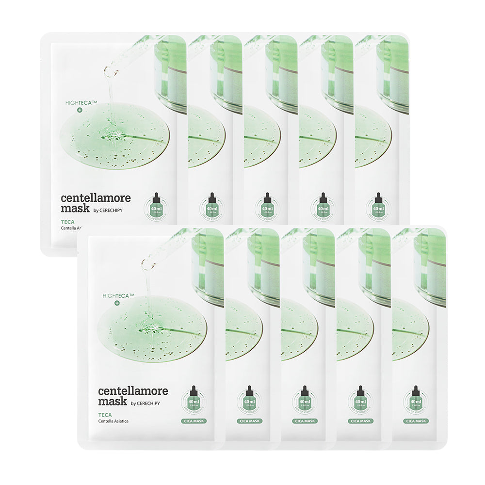 [CERECHIPY] centellamore mask (10 sheets), MSRP $40 USD