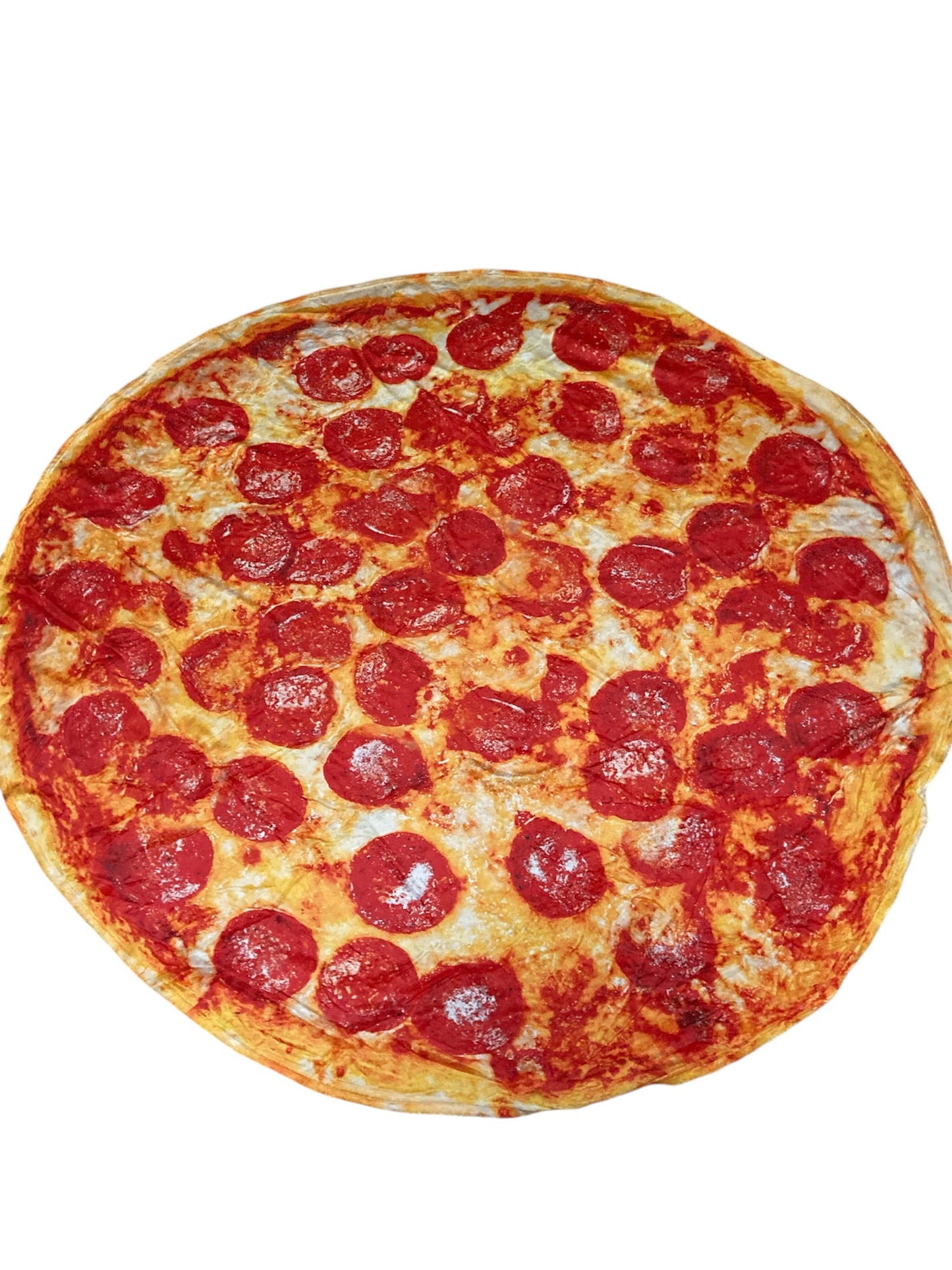 Pepperoni Pizza Blanket, 71 Inch, Flannel Throw Blanket Funny Birthday Gifts for pizza lover