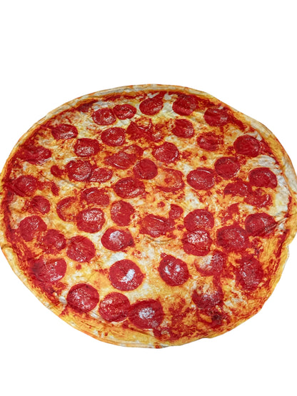 Pepperoni Pizza Blanket, 71 Inch, Flannel Throw Blanket Funny Birthday Gifts for pizza lover