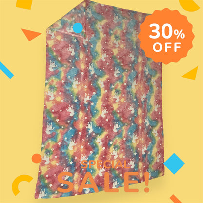 Glow in The Dark Blanket Unicorns Gifts for Girls