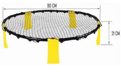 RoundNet Game Set - Outdoor Lawn, Beach & Tailgating Roundnet Game for Kids, Teens & Adults